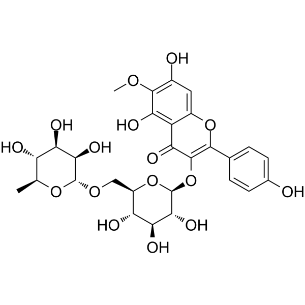 6-Methoxykaempferol 3-O-RutinosideͼƬ