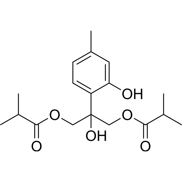 8-Hydroxy-9,10-diisobutyryloxythymolͼƬ