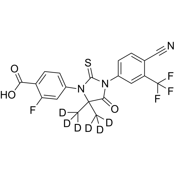 Enzalutamide carboxylic acid-d6ͼƬ