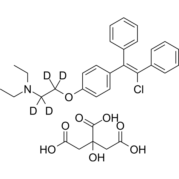 Zuclomiphene-d4 citrateͼƬ