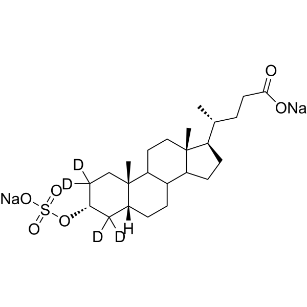 Lithocholic acid 3-sulfate-d4 disodiumͼƬ