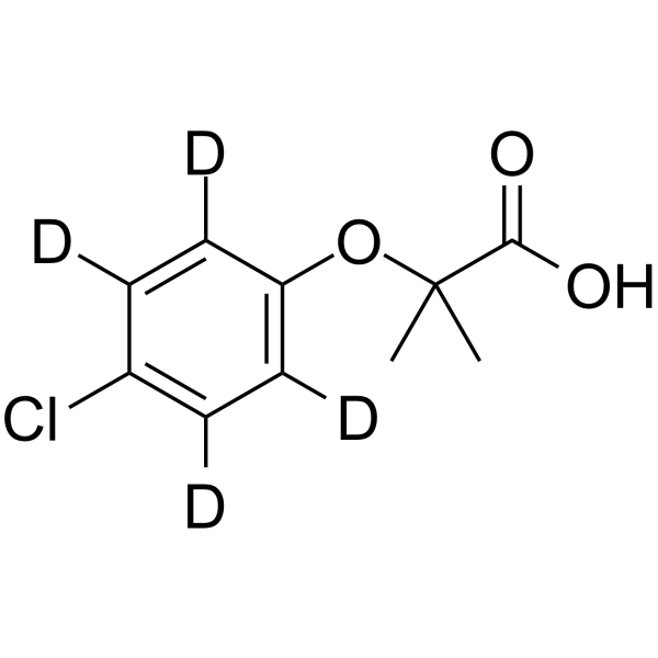 Clofibric Acid-d4图片