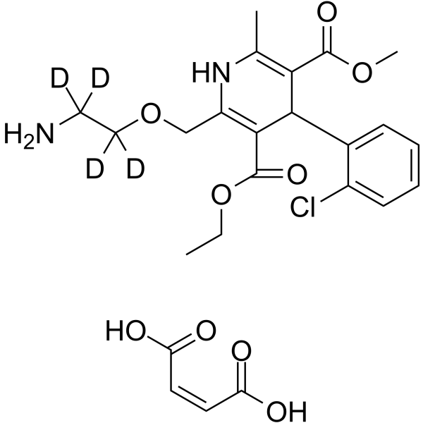 Amlodipine-1,1,2,2-d4 maleateͼƬ