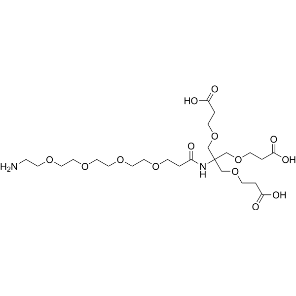 Amine-PEG4-amido-tri-(carboxyethoxymethyl)-methaneͼƬ