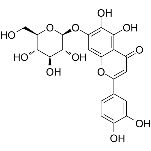 6-Hydroxyluteolin 7-glucosideͼƬ