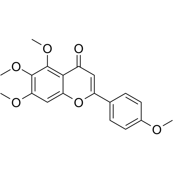 Scutellarein tetramethyl ether图片