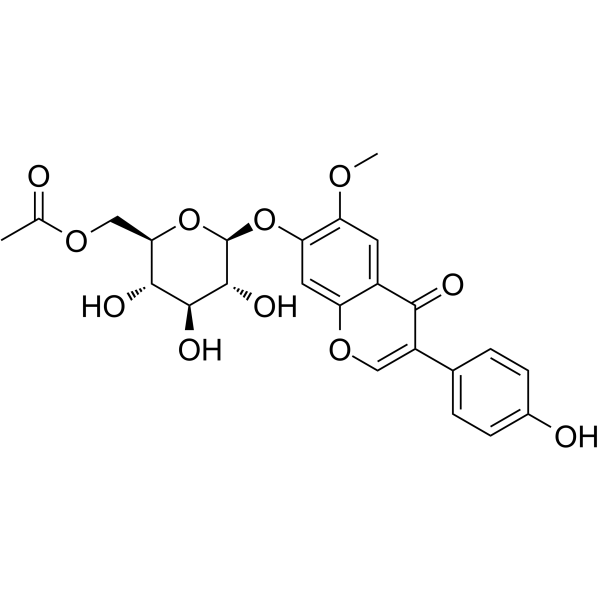 6''-O-AcetylglycitinͼƬ