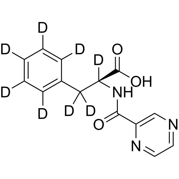 N-Pyrazinylcarbonylphenylalanine-d8ͼƬ