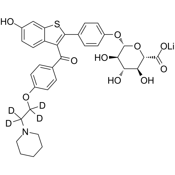 Raloxifene 4'-glucuronide-d4 lithiumͼƬ