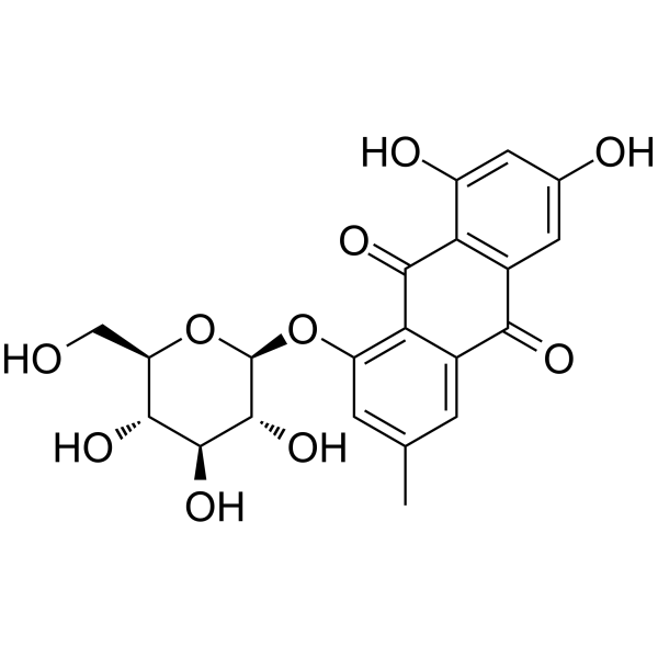 Emodin-1-O--D-glucopyranosideͼƬ