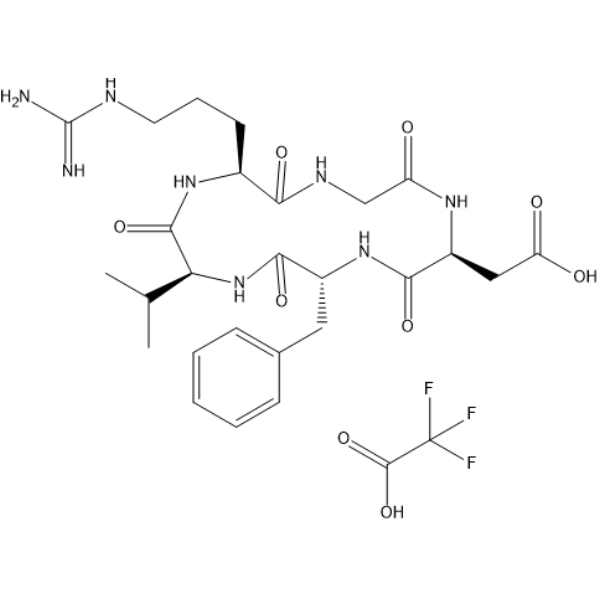 Cyclo(Arg-Gly-Asp-D-Phe-Val)TFA图片