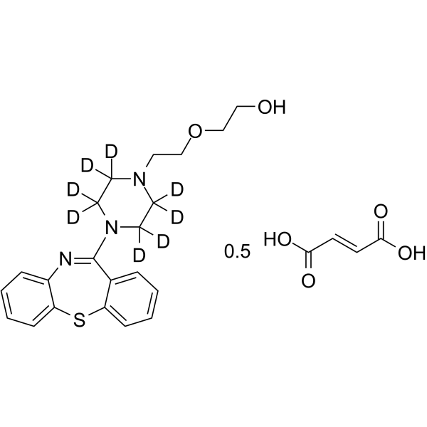 Quetiapine-d8 hemifumarateͼƬ