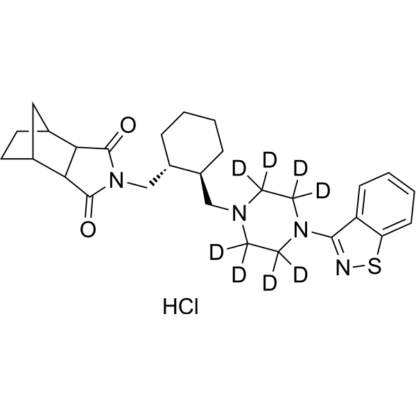 Lurasidone-d8 hydrochloride图片