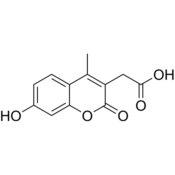 7-Hydroxy-4-methylcoumarin-3-acetic acidͼƬ