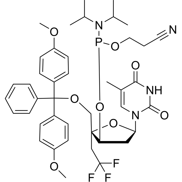 DMTr-4'-CF3-5-Me-U-CED phosphoramiditeͼƬ