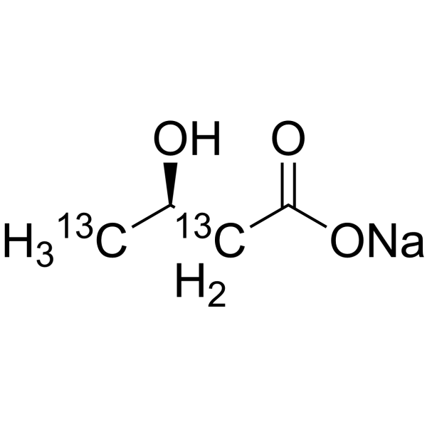 (R)-3-Hydroxybutanoic acid-13C2 sodiumͼƬ