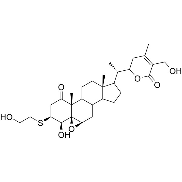 3-(2-Hydroxyethyl)thio withaferin AͼƬ
