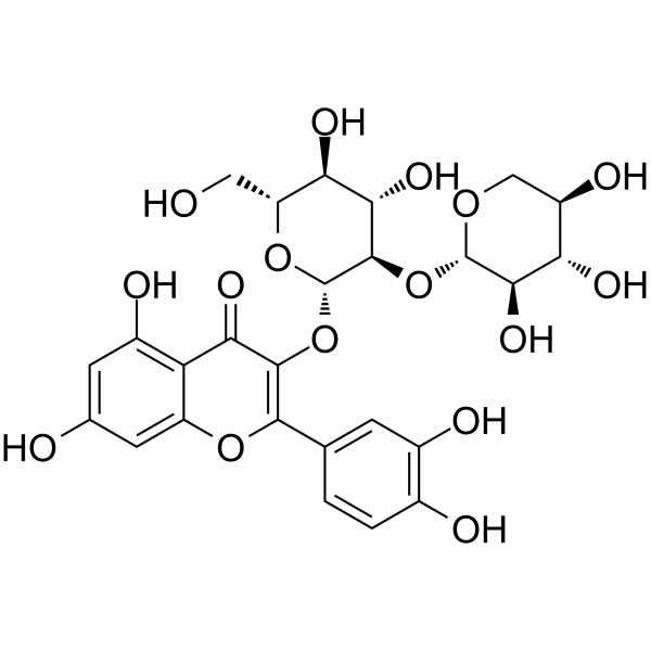 Quercetin 3-O-sambubiosideͼƬ