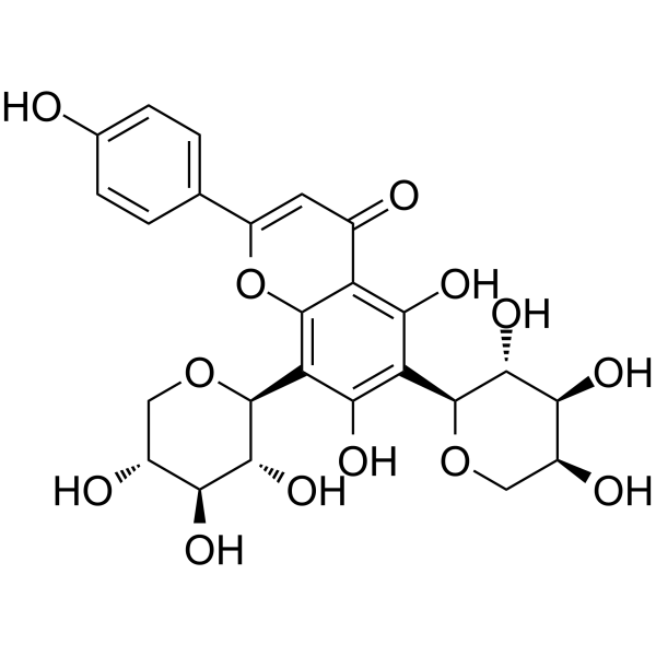 Apigenin6-C--L-arabinopyranosyl-8-C--D-xylopyranosideͼƬ