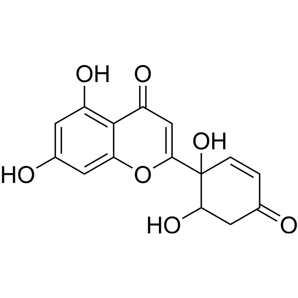 2',3'-Dihydro-2'-hydroxyprotoapigenoneͼƬ