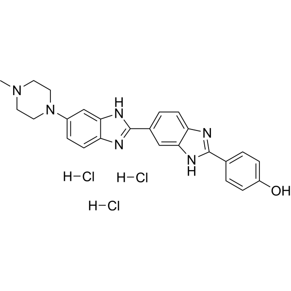 Hoechst 33258 trihydrochlorideͼƬ