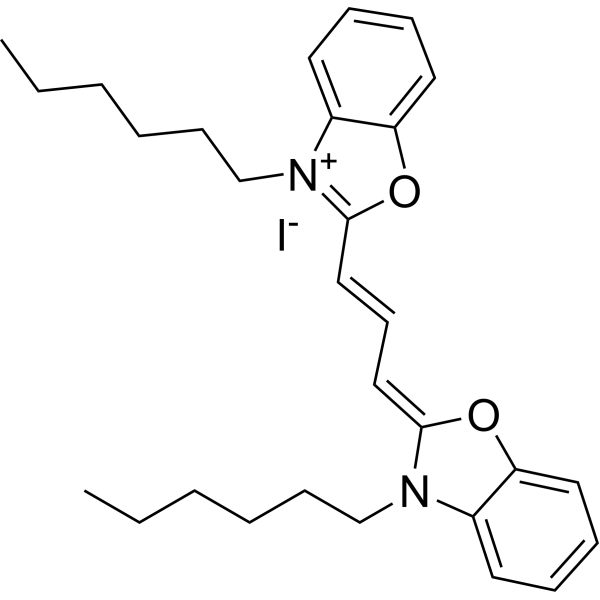 3,3'-Dihexyloxacarbocyanine iodideͼƬ