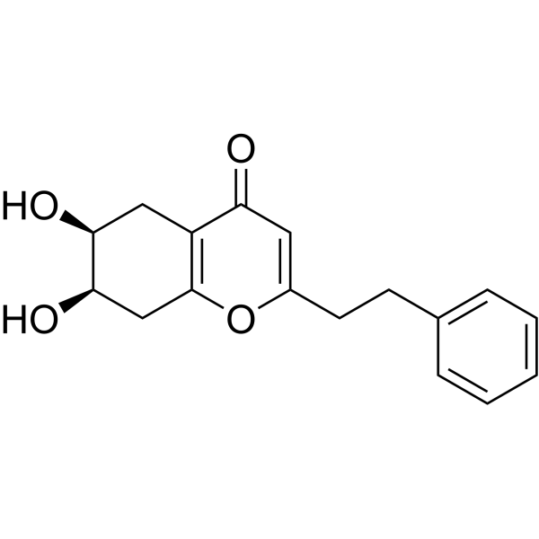 6,7-Dihydroxy-2-(2-phenylethyl)-5,6,7,8-tetrahydrochromoneͼƬ