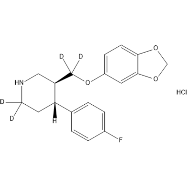 (rac)-(trans)-Paroxetine-d4 hydrochlorideͼƬ