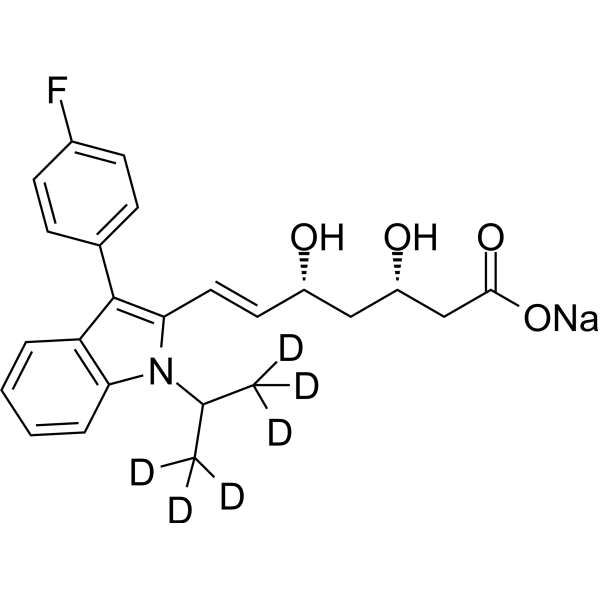 (3S,5R)-Fluvastatin-d6 sodiumͼƬ