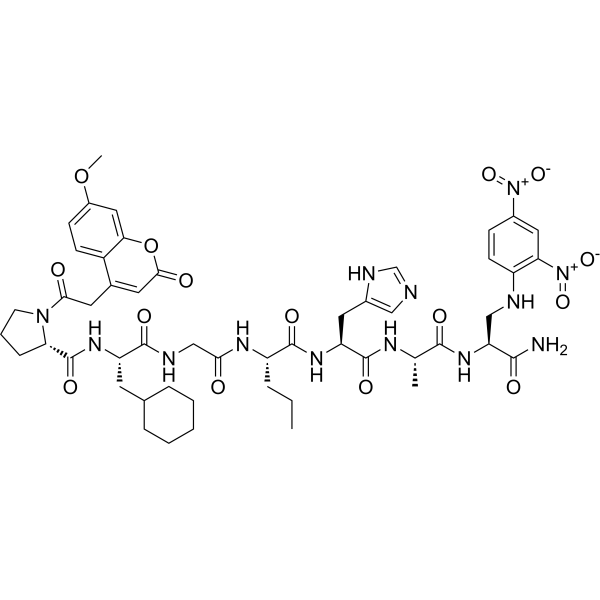 Mca-P-Cha-G-Nva-HA-Dap(DNP)-NH2ͼƬ