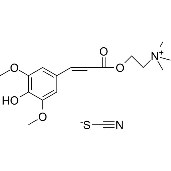 Sinapine thiocyanate图片