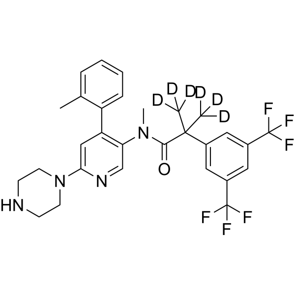 N-desmethyl Netupitant D6ͼƬ