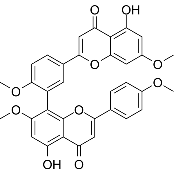 Amentoflavone 7,4',7'',4'''-tetramethyl etherͼƬ