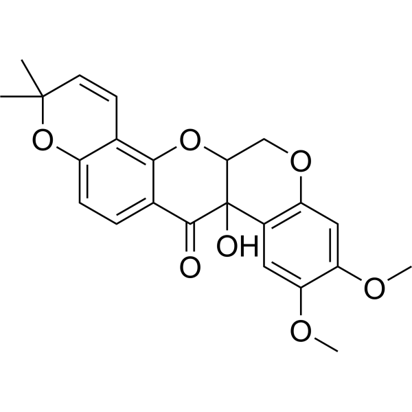 (Rac)-Tephrosin图片