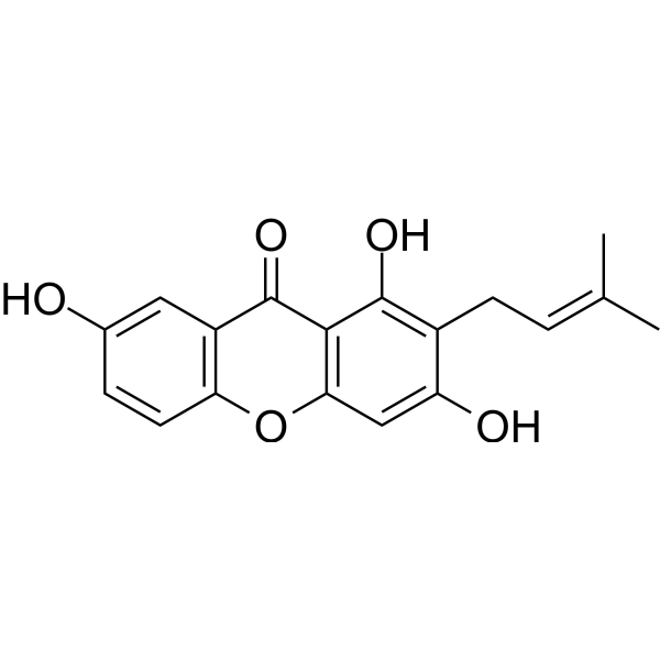 1,3,7-Trihydroxy-2-prenylxanthoneͼƬ