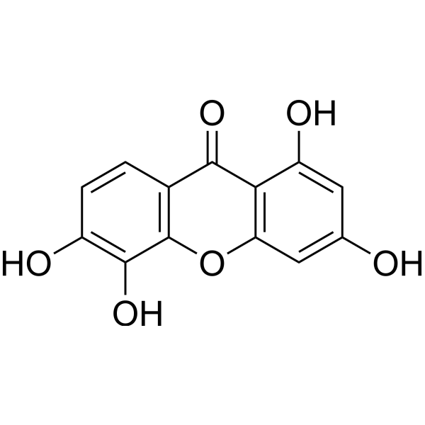 1,3,5,6-TetrahydroxyxanthoneͼƬ