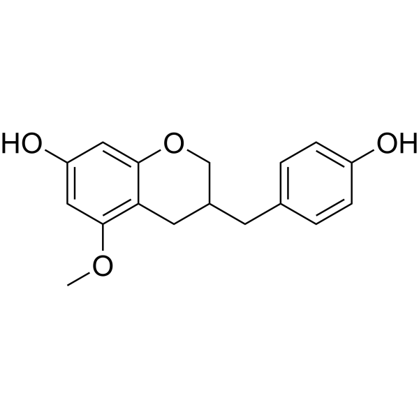 (3R)-6,4'-Dihydroxy-8-methoxyhomoisoflavanͼƬ