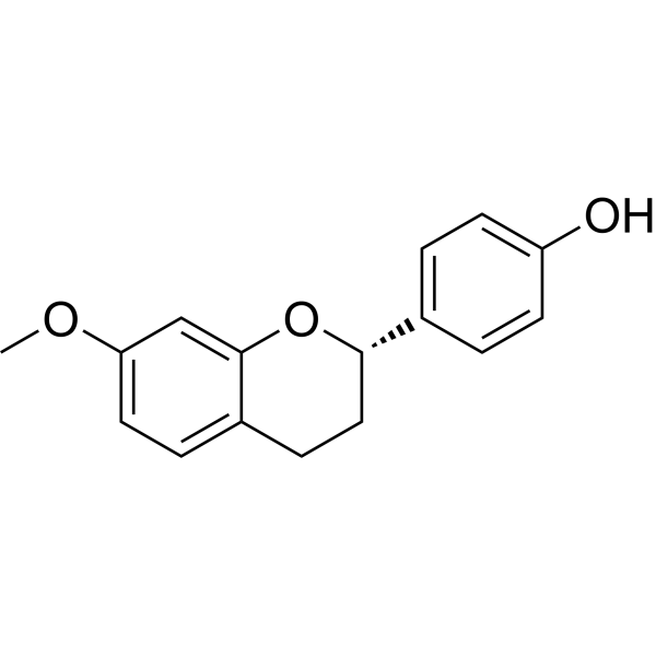 (2S)-4'-Hydroxy-7-methoxyflavanͼƬ