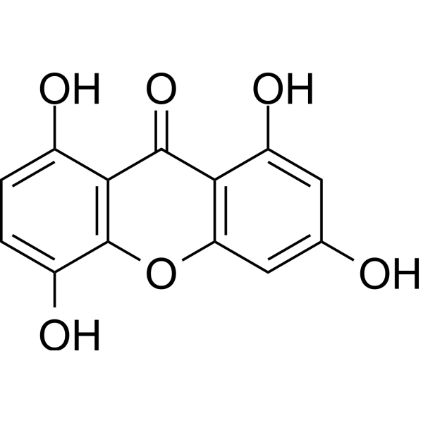 1,3,5,8-Tetrahydroxyxanthone图片