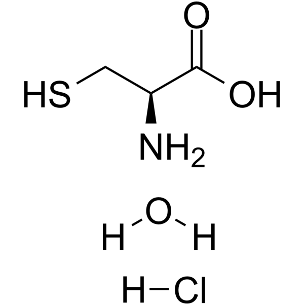 L-Cysteine hydrochloride hydrate图片