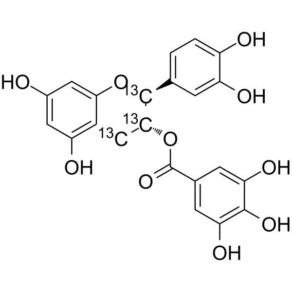 (+/-)-Catechin Gallate-13C3ͼƬ