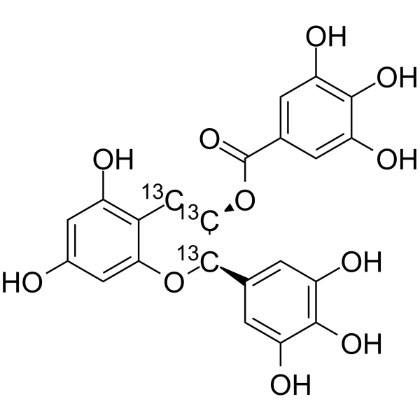 (+/-)-Epigallocatechin Gallate-13C3图片