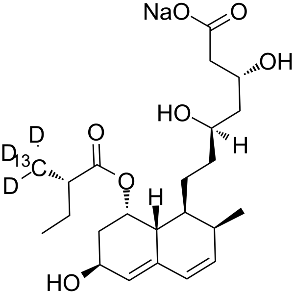 Pravastatin-13C,d3 sodiumͼƬ