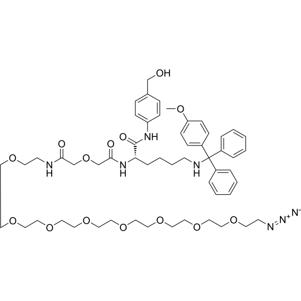 Lys(MMT)-PAB-oxydiacetamide-PEG8-N3ͼƬ