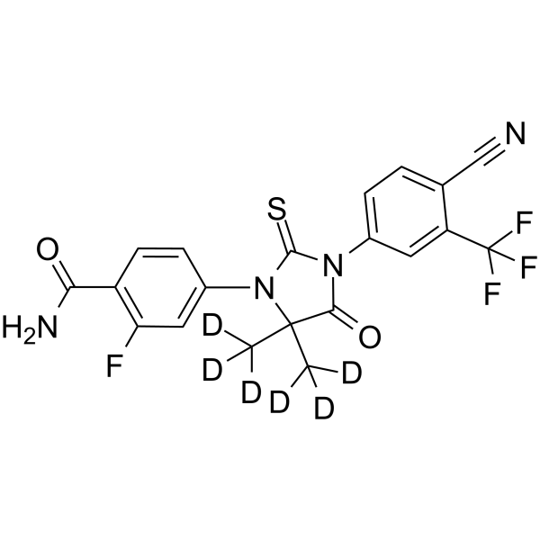 N-desmethyl Enzalutamide-d6ͼƬ