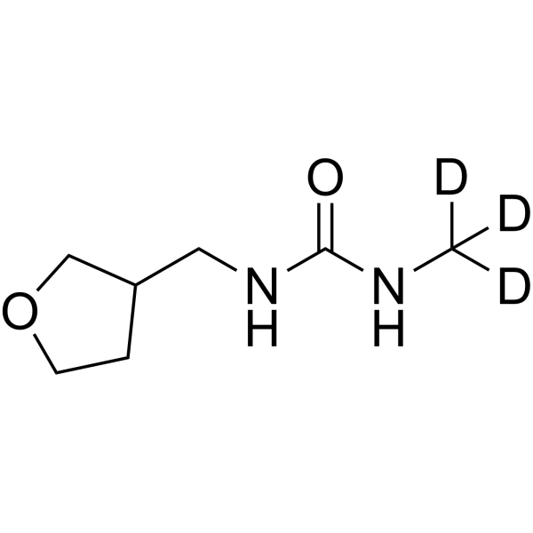 1-Methyl-3-((tetrahydrofuran-3-yl)methyl)urea-d3ͼƬ