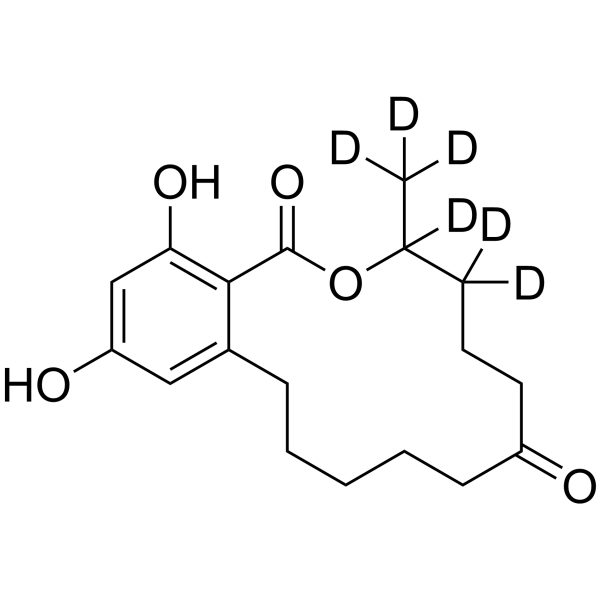 (Rac)-Zearalanone-d6图片