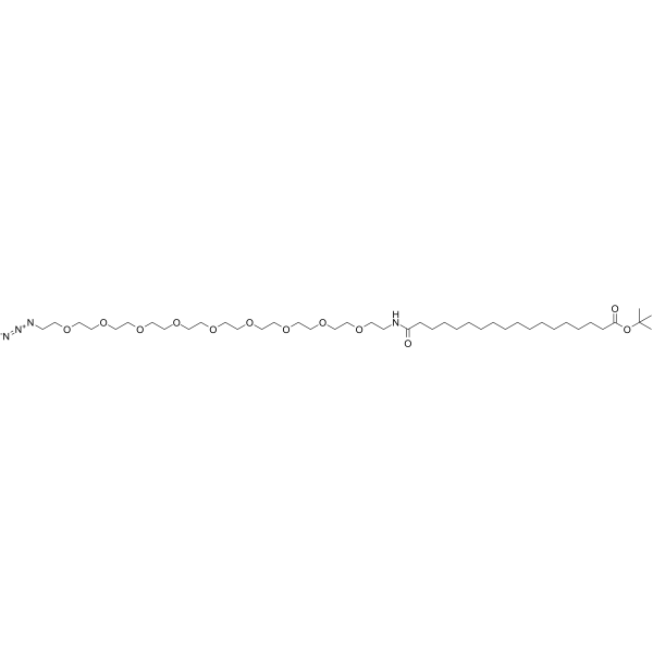 Azide-PEG9-amido-C16-BocͼƬ