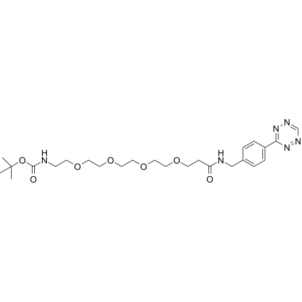 Tetrazine-Ph-NHCO-PEG4-NH-BocͼƬ