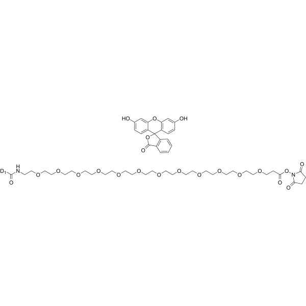 Carboxyfluorescein-PEG12-NHSͼƬ